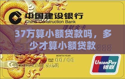 37万是小额贷款吗