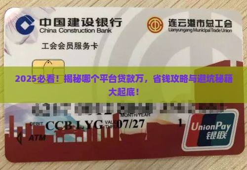 哪个平台可以贷款万