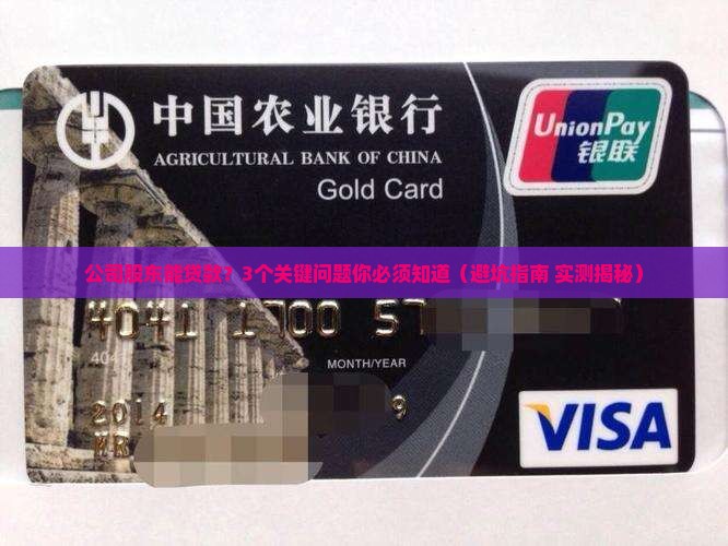 公司股东可以经营贷款吗
