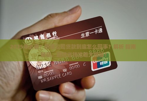 怎么会有担保公司贷款呢