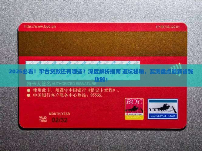 平台还有什么贷款