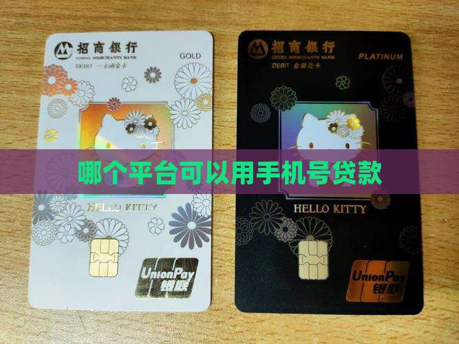 哪个平台可手机号贷款吗