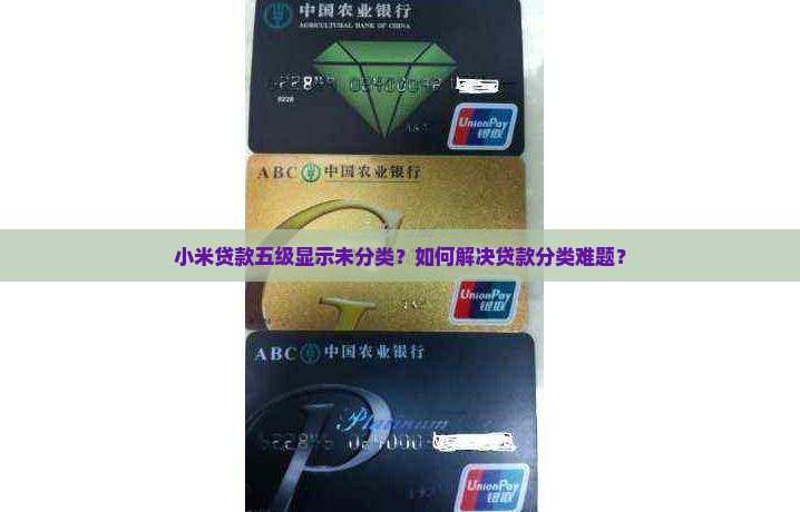 小米贷款五级显示未分类