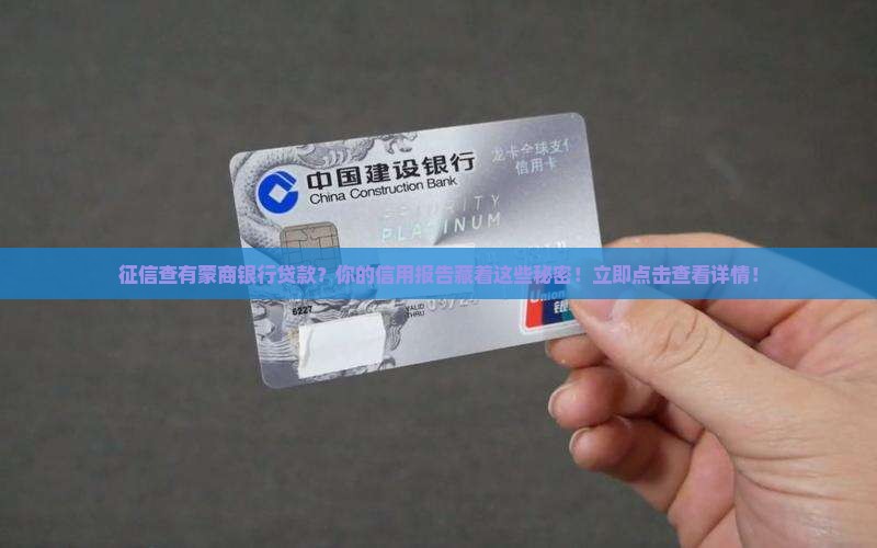 征信查有蒙商银行贷款