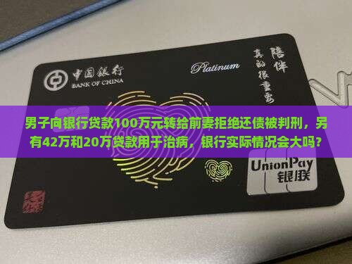 男子向银行贷款100