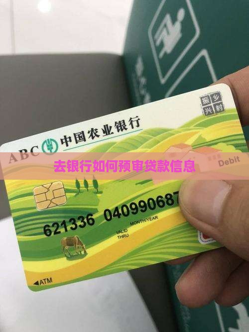 去银行如何预审贷款信息