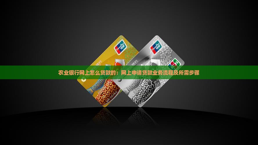 农业银行网上怎么贷款的：网上申请贷款业务流程及所需步骤