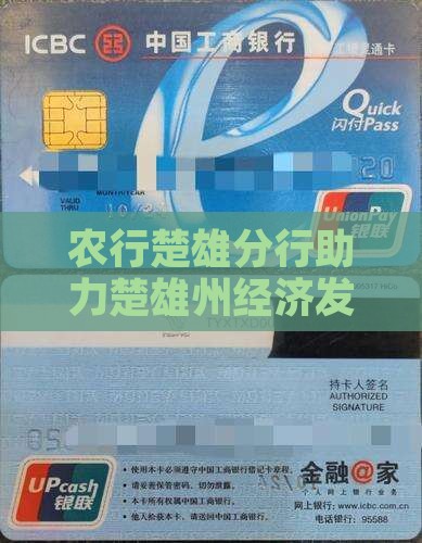 农行楚雄分行助力楚雄州经济发展