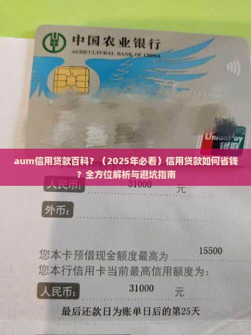 aum信用贷款百科