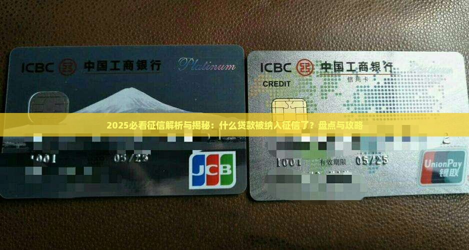 什么贷款被纳入征信了