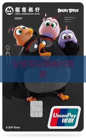 公司可以向银行贷款