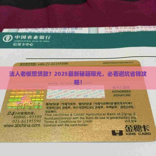 公司法人个人能否贷款