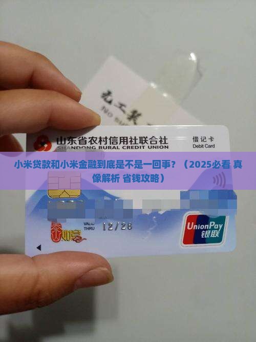 小米贷款就是小米金融嘛