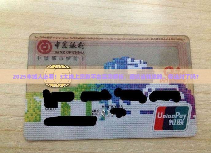 丰城线上贷款平台