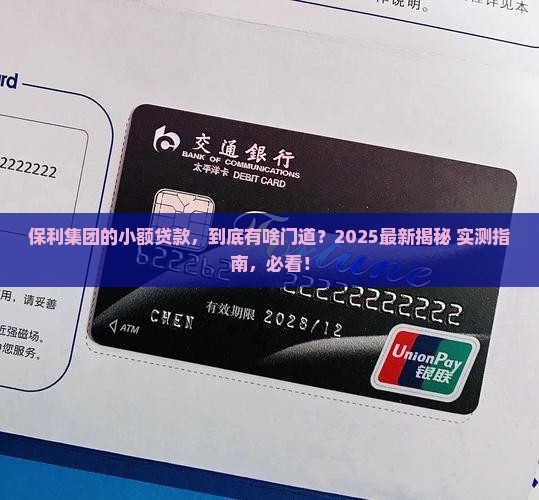 保利集团的小额贷款