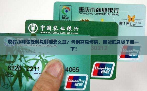 农行小额贷款利息