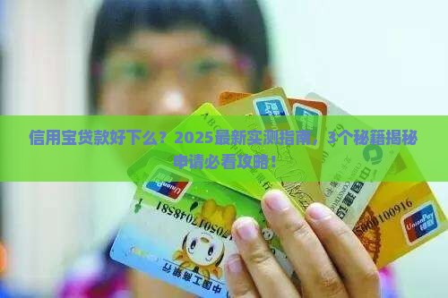 信用宝贷款好下么