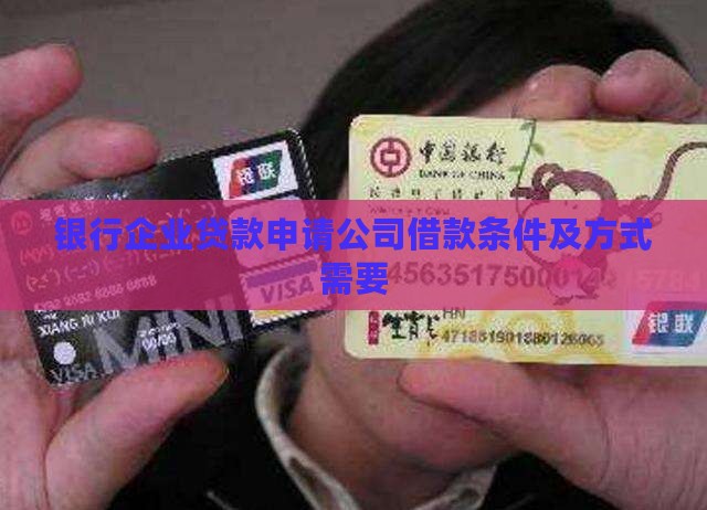公司贷款的申请条件
