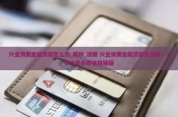 兴业消费金融贷款怎么办