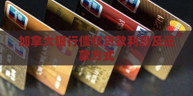 加拿大银行债权贷款