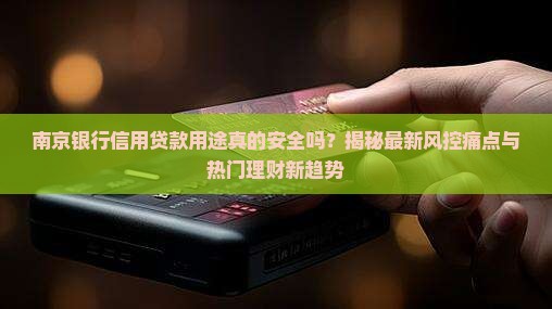 南京银行信用贷款用途