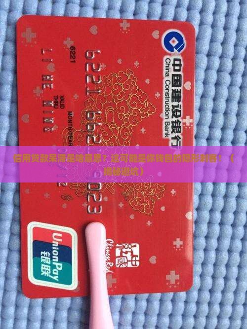 信用贷款呆滞是啥意思