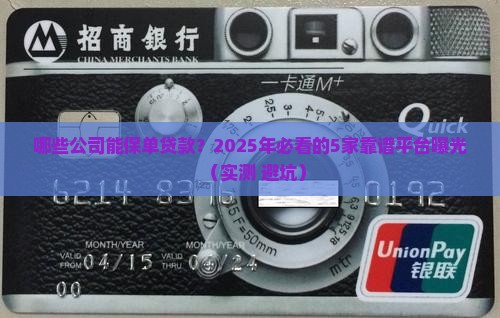 哪些公司能保单贷款业务
