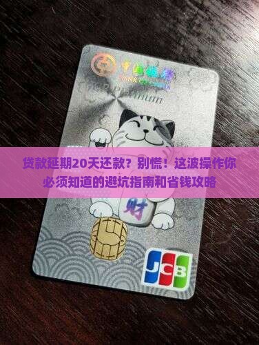 银行贷款延期20天还款 银行贷款延期20天还款