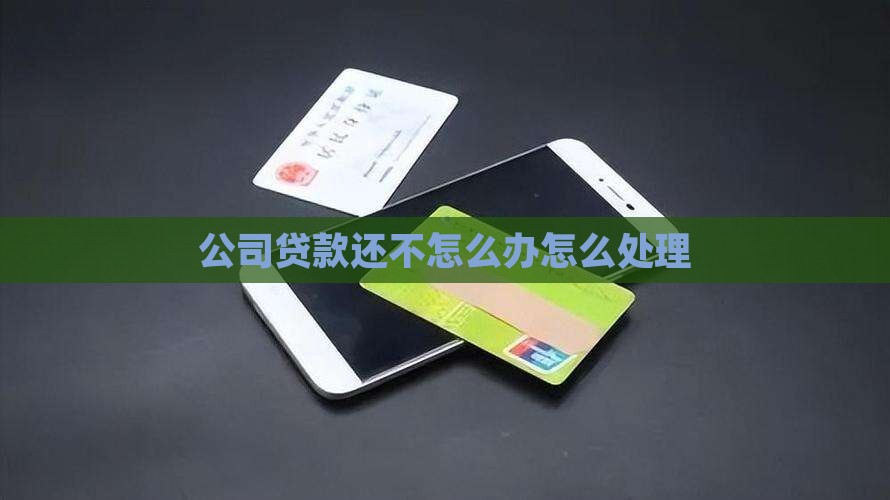公司贷款还不怎么办