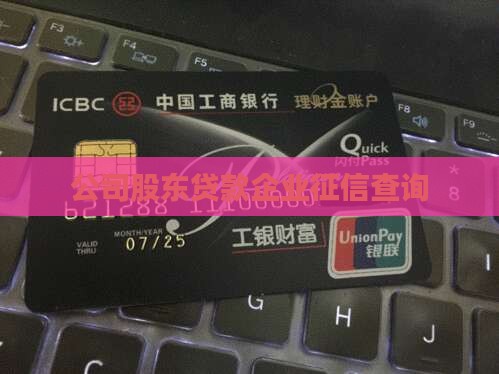 公司股东贷款查征信