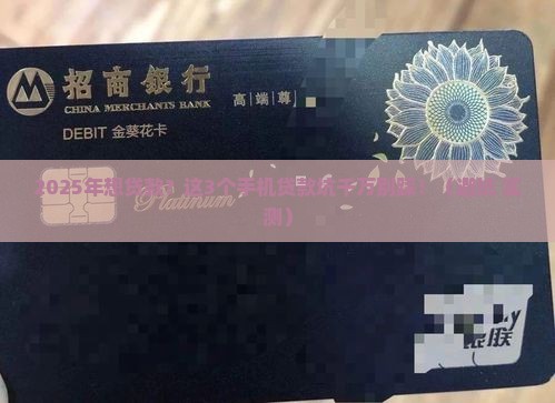 在手机里那种贷好贷款