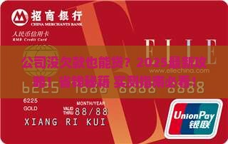 公司无欠款贷款说明