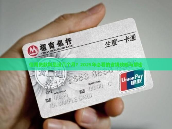 信用贷款利息没几个月
