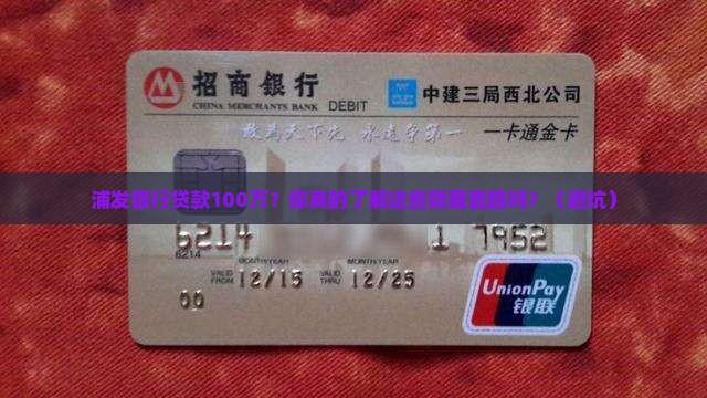 浦发银行贷款100万
