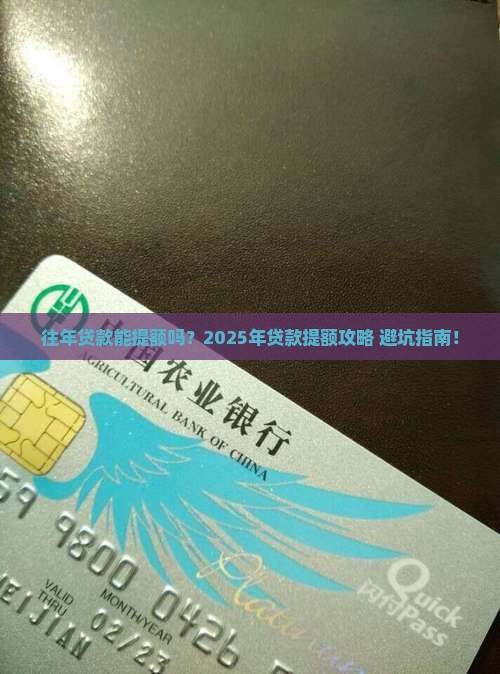 往年的贷款可以提额嘛