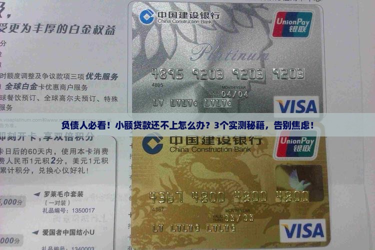 小额贷款的还不上怎么办