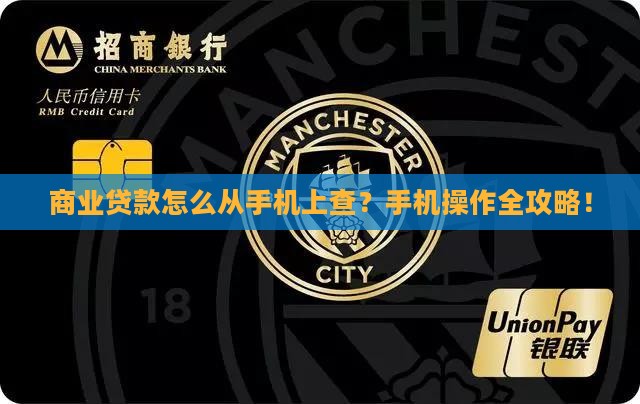 商业贷款怎么从手机上查
