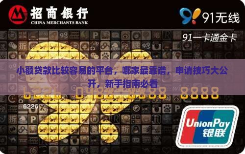 小额贷款比较容易的平台