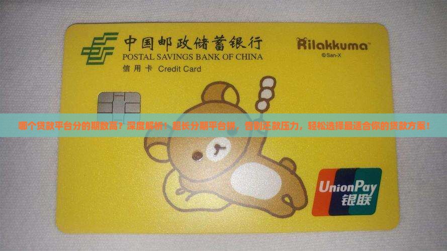 哪个贷款平台分的期数高