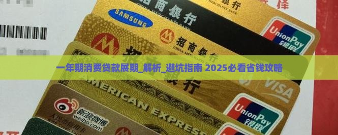 一年期消费贷款展期