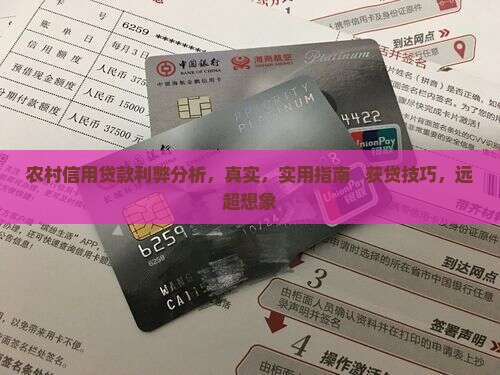 农村信用贷款利弊分析