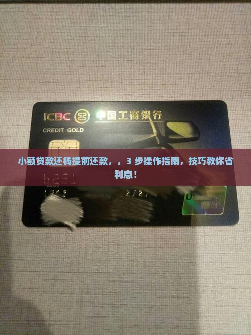 小额贷款还钱提前还款