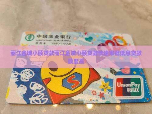 丽江金城小额贷款