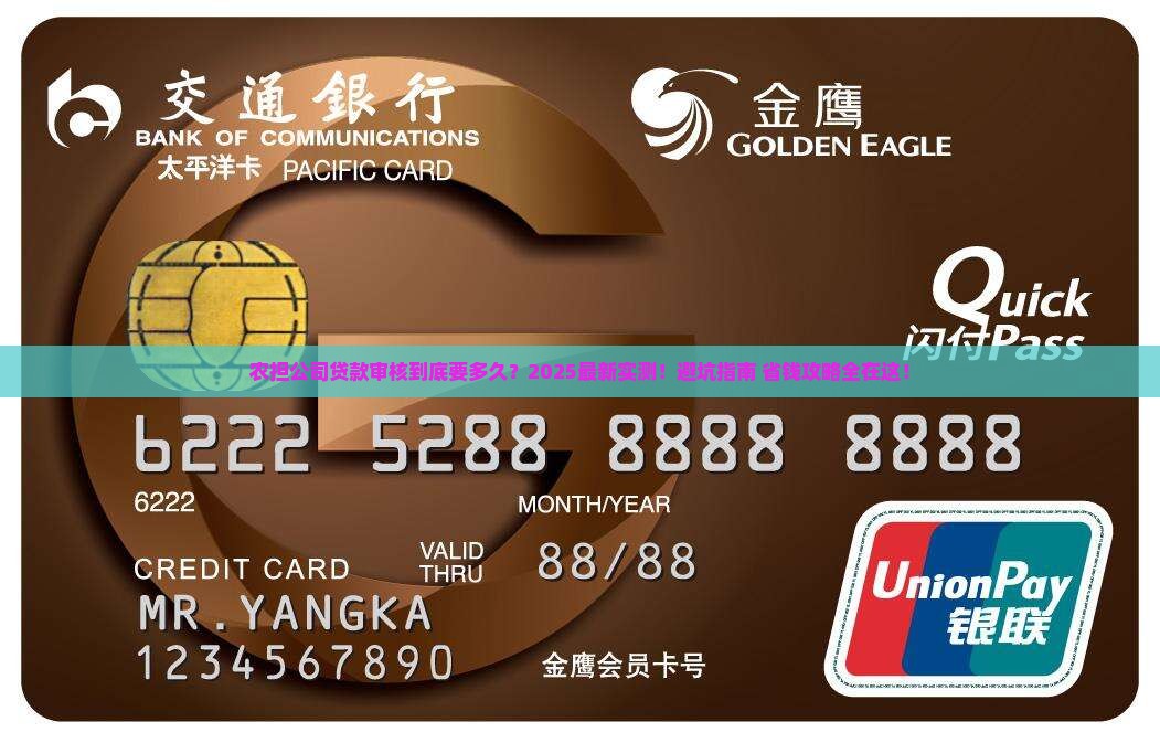 农担公司贷款审核多久