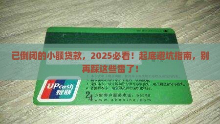 已倒闭的小额贷款