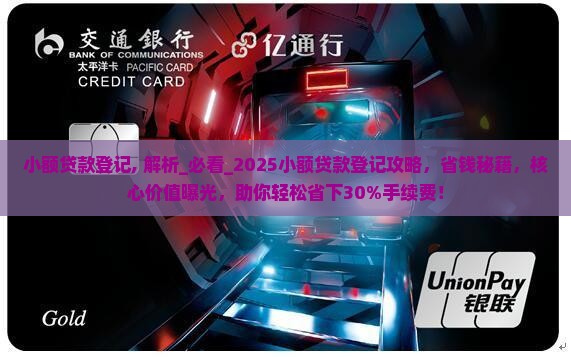 小额贷款登记