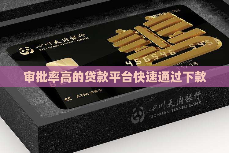 审批率高的贷款平台
