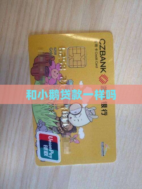 qq上的小鹅贷款和微粒贷一样吗