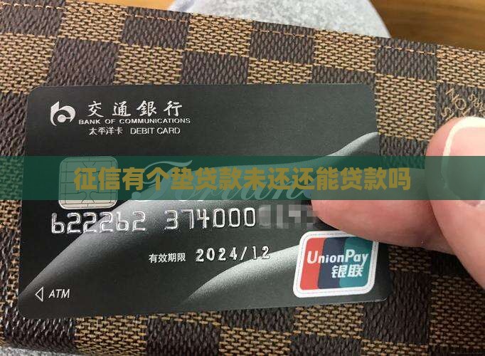 征信有个垫贷款未还