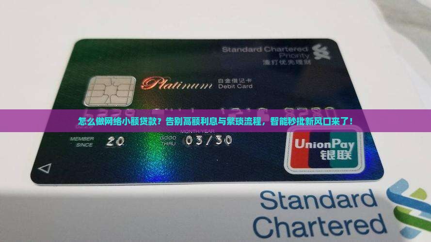 怎么做网络小额贷款